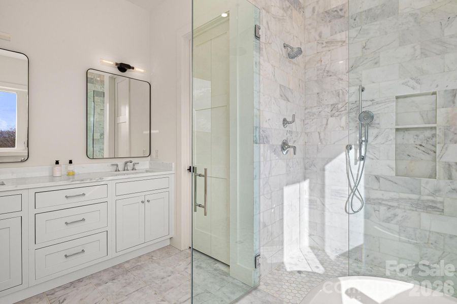 Furnished interior view inside a new home in , Fletcher (Image 18).