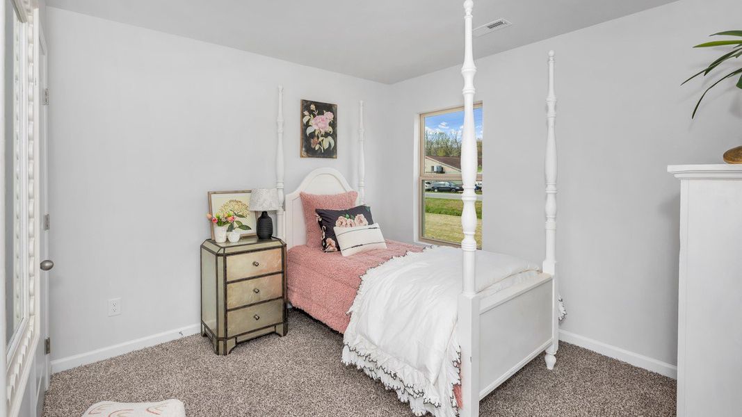 Representative furnished interior of a home built from the Kerry by D.R. Horton in Bailey Park, Fayetteville (Image 25).