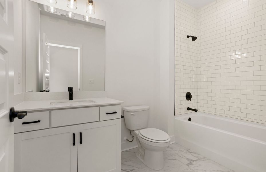 Furnished interior view inside a new home in Durham Farms, Hendersonville (Image 12).