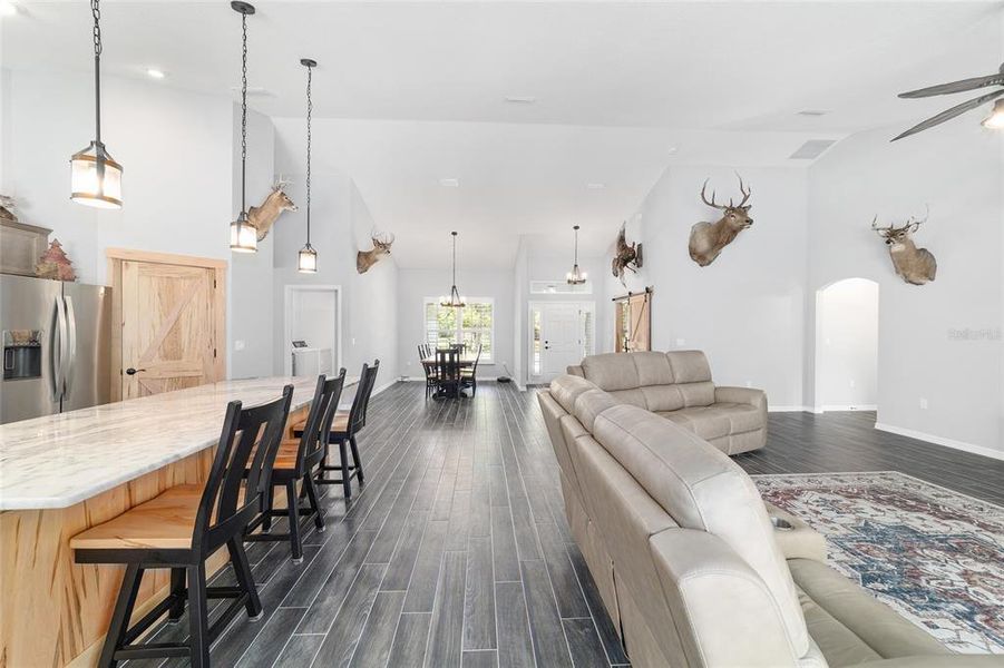 Furnished interior view inside a new home in , Williston (Image 6).