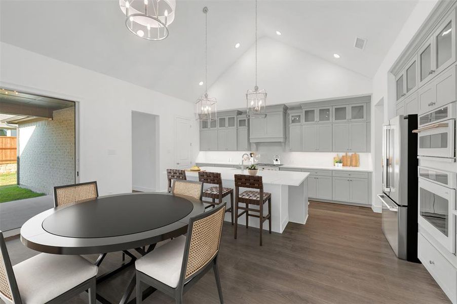 Furnished interior view inside a new home in Sterling Greene, Arlington (Image 15).