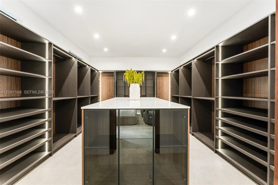Furnished interior view inside a new home in , Miami (Image 11).