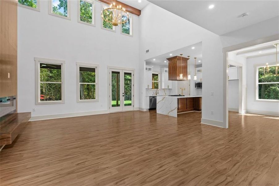 Spacious, unfurnished interior of a new home in , Powder Springs (Image 37). Spacious, unfurnished interior of a new home in , Powder Springs (Image 37).