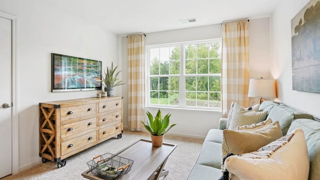 Representative furnished interior of a home built from the HAYDEN by D.R. Horton in Steeplegate Village, Trinity (Image 11). Representative furnished interior of a home built from the HAYDEN by D.R. Horton in Steeplegate Village, Trinity (Image 11).