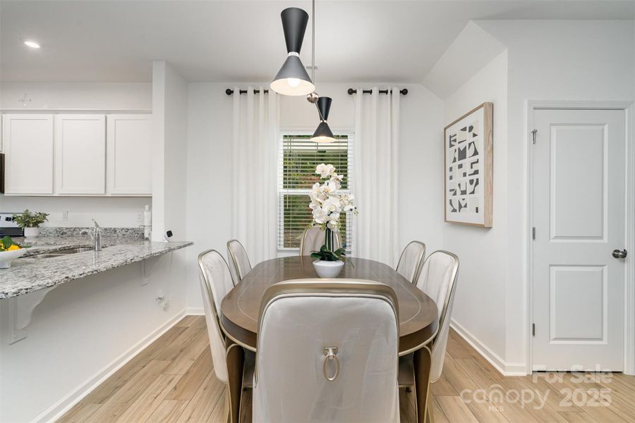 Furnished interior view inside a new home in Element Park, Charlotte (Image 23). Furnished interior view inside a new home in Element Park, Charlotte (Image 23).