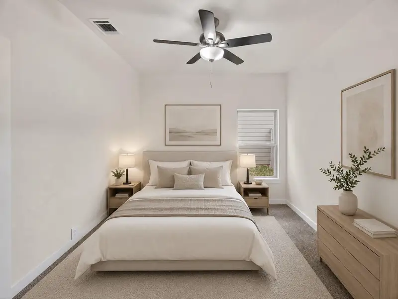Bedroom Staged Bedroom Staged
