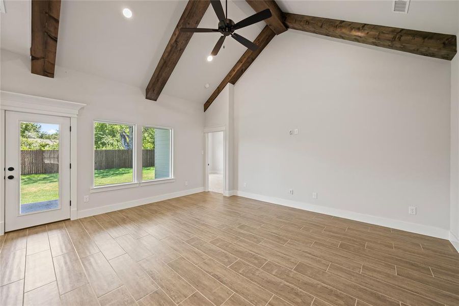 Spacious, unfurnished interior of a new home in , Sansom Park (Image 18).