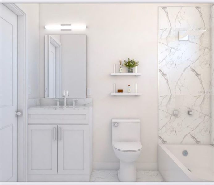 Furnished interior view inside a new home in , North Port (Image 18).