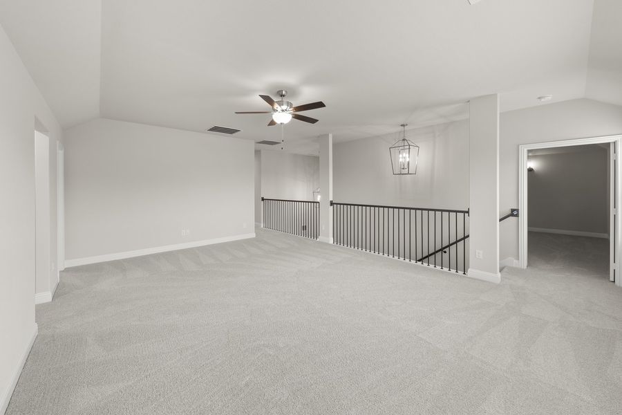 Spacious, unfurnished interior of a new home in Brookshire at Legacy Hills, Celina (Image 27). Spacious, unfurnished interior of a new home in Brookshire at Legacy Hills, Celina (Image 27).