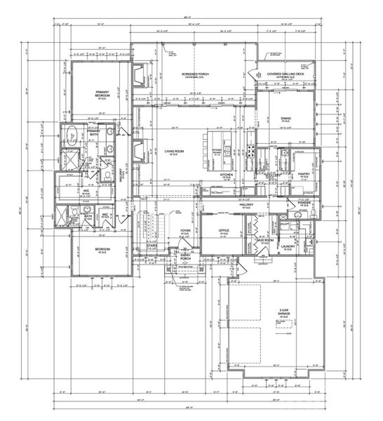Main level floor plan Main level floor plan