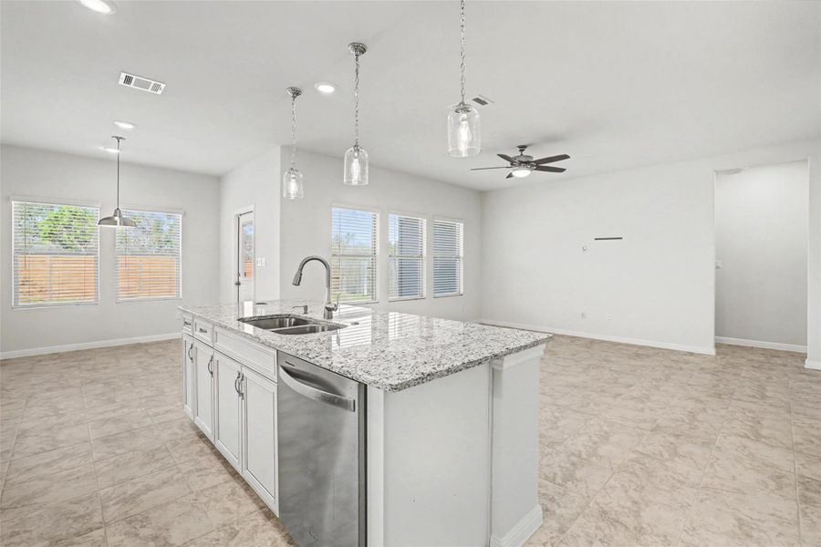 Furnished interior view inside a new home in , Kyle (Image 10).