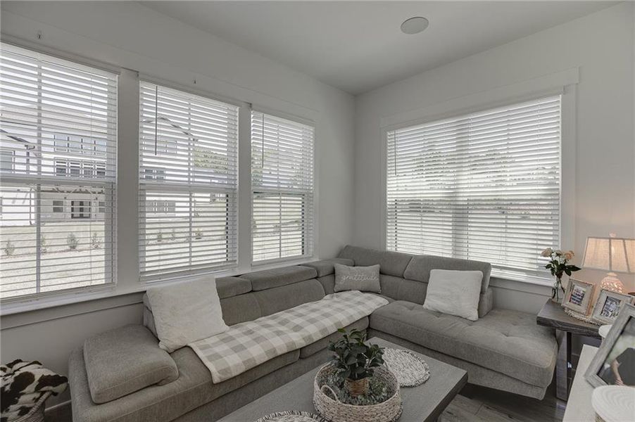 Furnished interior view inside a new home in , Cumming (Image 18).