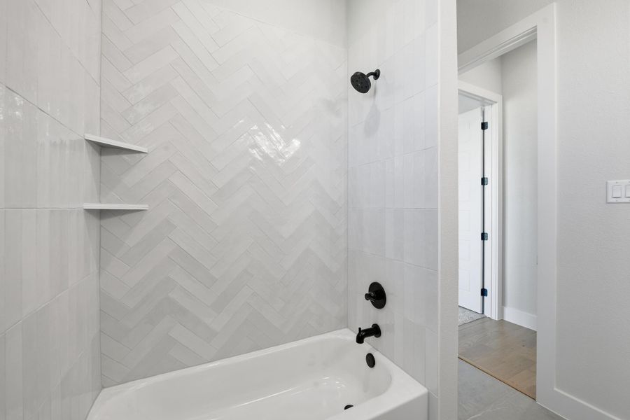 Furnished interior view inside a new home in Aledo Heights - Aledo ISD, Aledo (Image 16).