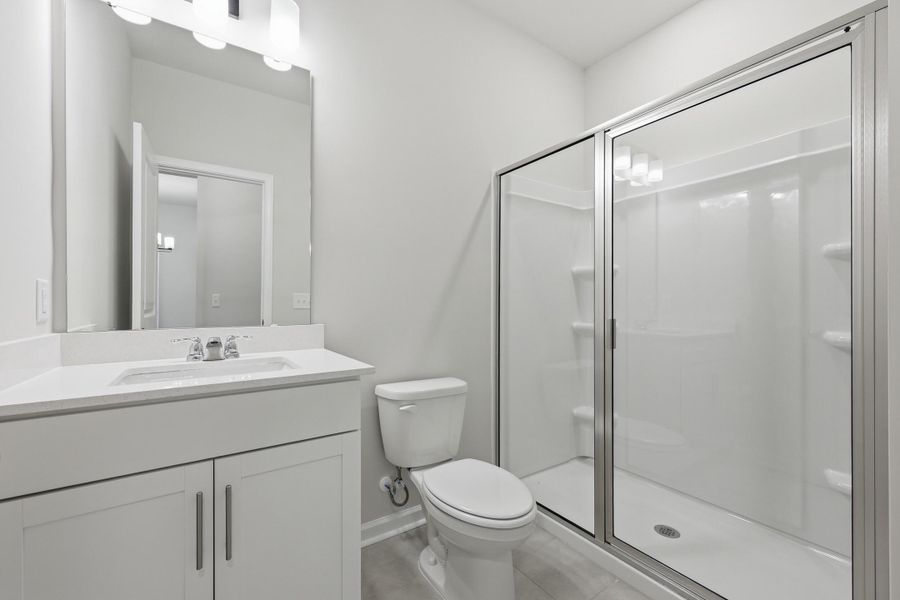 Furnished interior view inside a new home in , Charleston (Image 9).