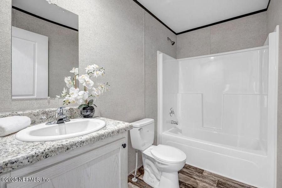 Furnished interior view inside a new home in , Jacksonville (Image 17). Furnished interior view inside a new home in , Jacksonville (Image 17).