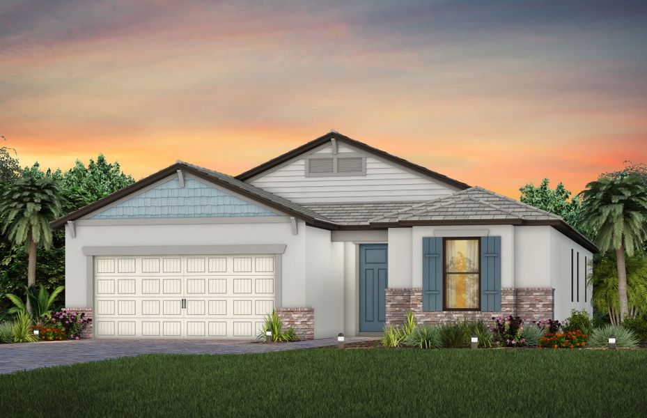 Exterior C2 with optional stone