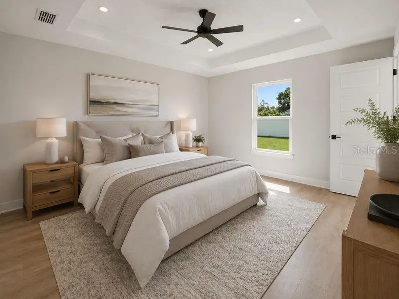 Furnished interior view inside a new home in , Dunnellon (Image 7).