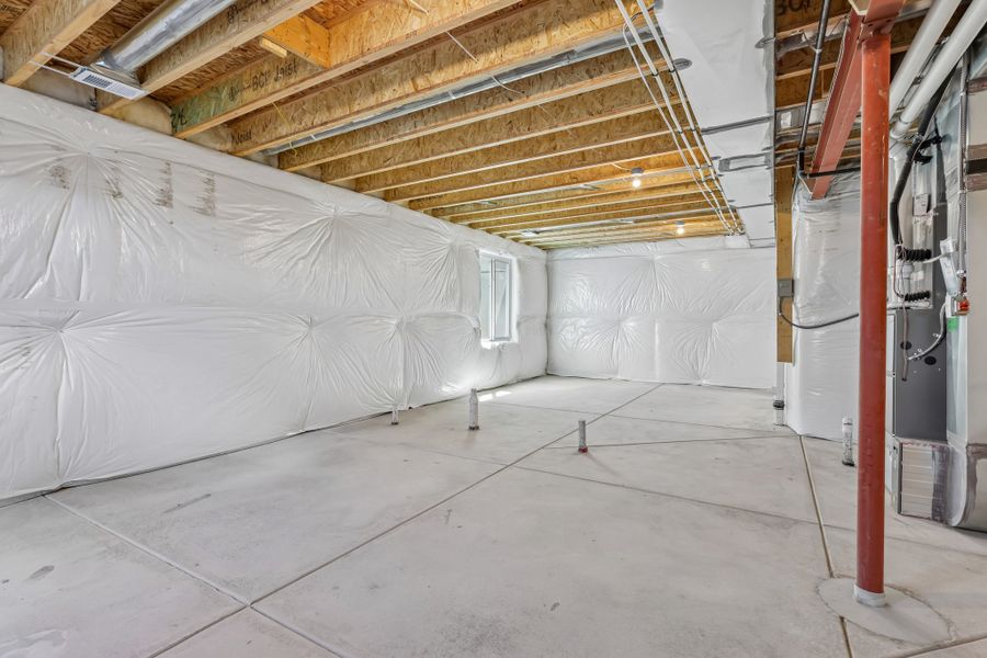 In-progress construction of a new home in Sterling Ranch Ascent Village, Littleton, CO (Image 28).