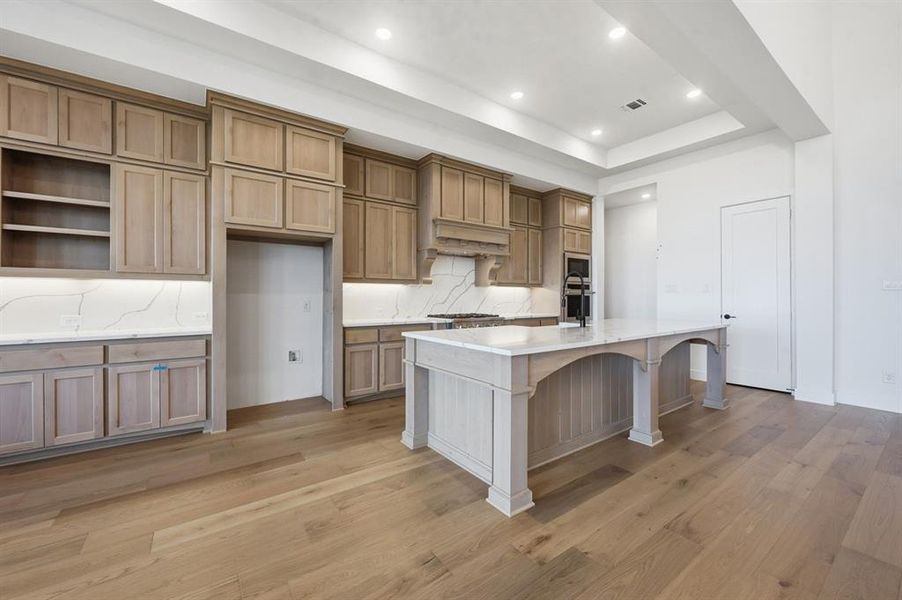 Furnished interior view inside a new home in Mustang Lakes, Celina (Image 6). Furnished interior view inside a new home in Mustang Lakes, Celina (Image 6).