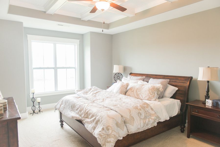 Representative furnished interior of a home built from the Bedford by Bill Clark Homes in Riverside Cove, Wilmington (Image 8).