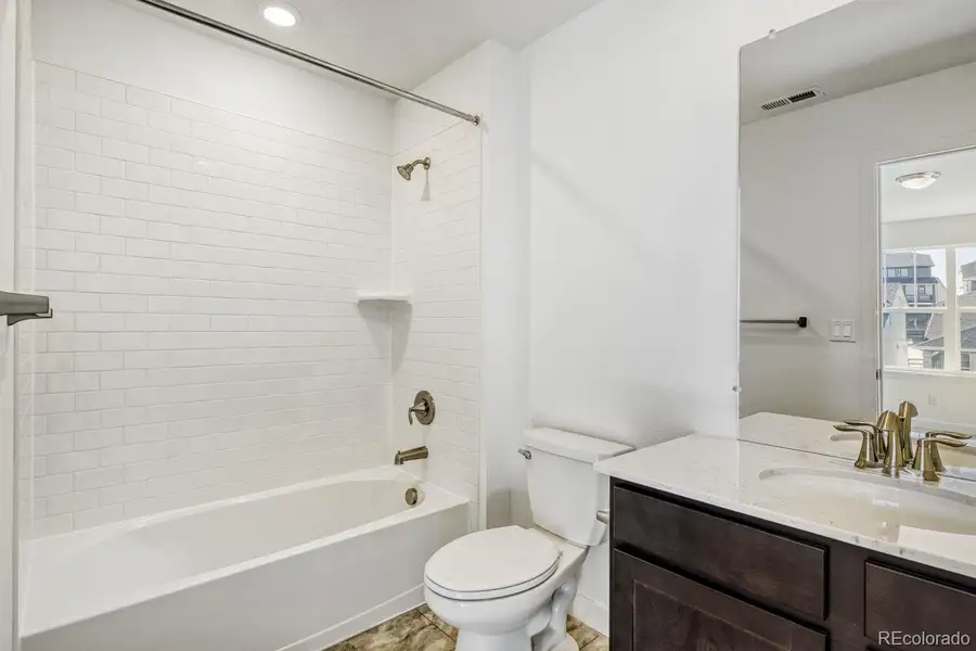 Furnished interior view inside a new home in Newlin Crossing, Parker (Image 5).