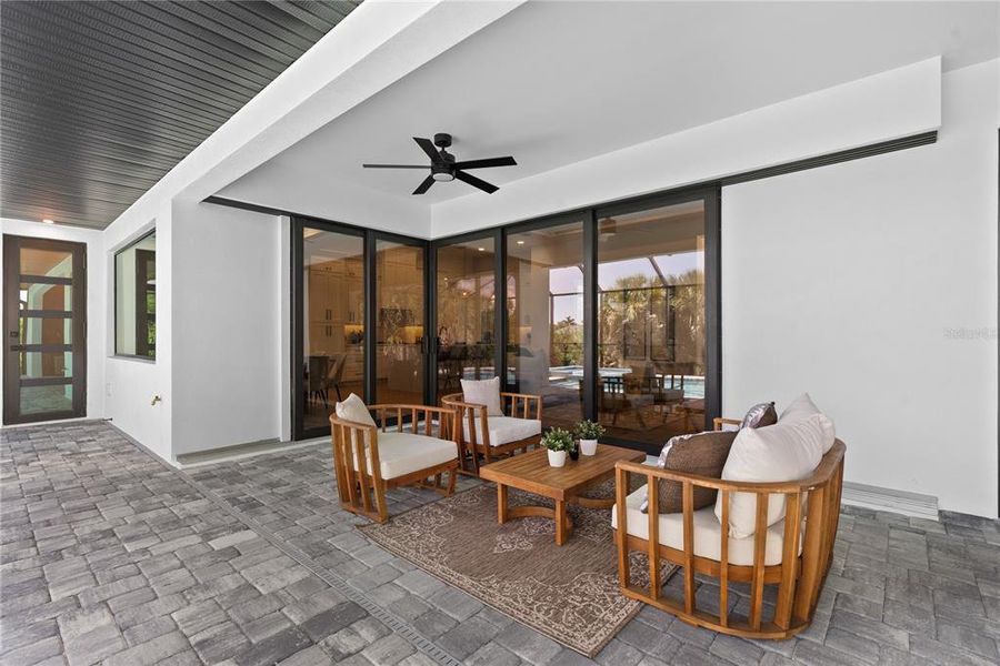 Exterior details and patio area of a home in , Port Charlotte (Image 3). Exterior details and patio area of a home in , Port Charlotte (Image 3).