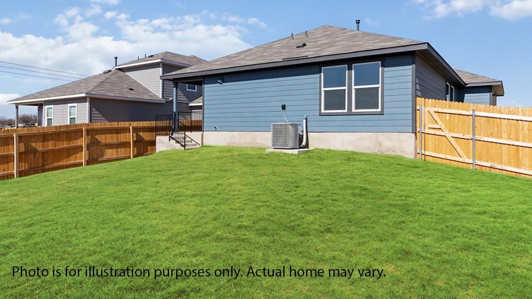 Exterior details and patio area of a home in Talavera, Kyle (Image 16). Exterior details and patio area of a home in Talavera, Kyle (Image 16).