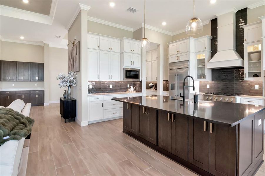 Furnished interior view inside a new home in , Wesley Chapel (Image 26).