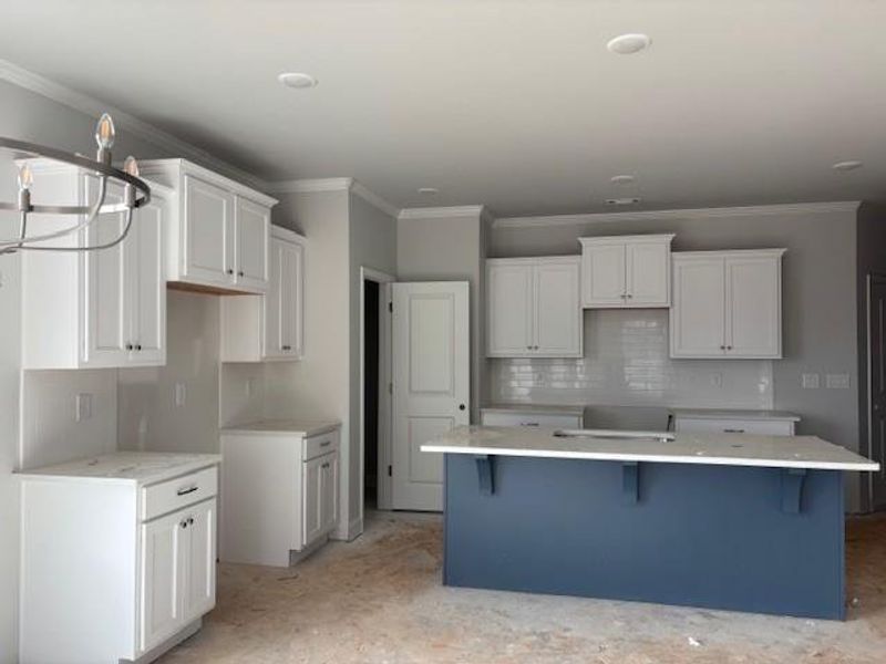 Furnished interior view inside a new home in , Suwanee (Image 4).