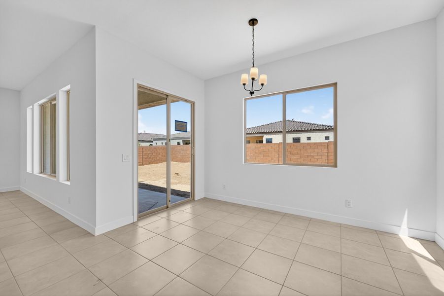 Spacious, unfurnished interior of a new home in Combs Ranch, San Tan Valley (Image 21).