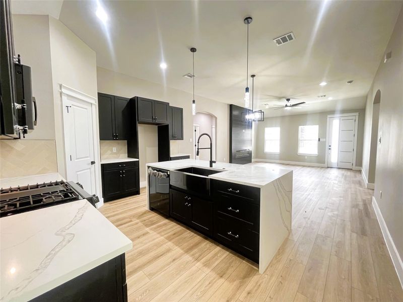 8914 Ivy Spring Ln kitchen open to the dining and living room 8914 Ivy Spring Ln kitchen open to the dining and living room
