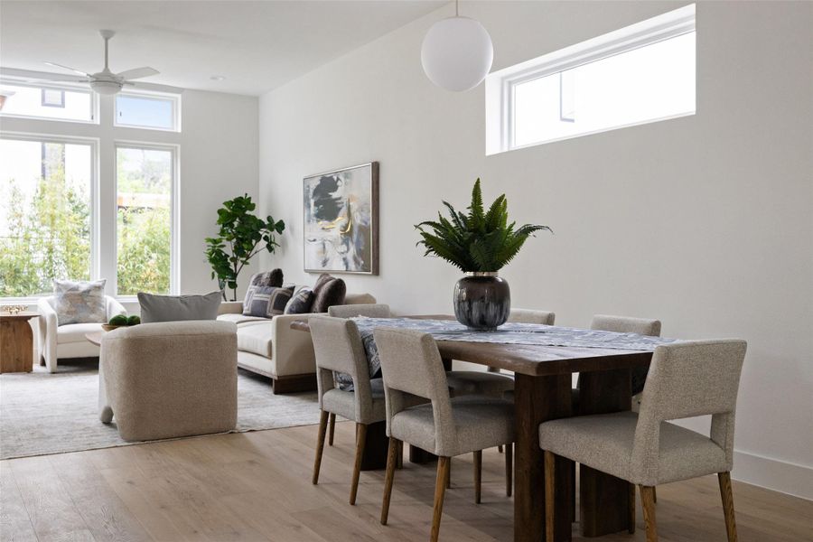 Furnished interior view inside a new home in , Austin (Image 23).