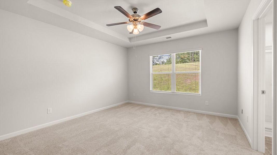 Spacious, unfurnished interior of a new home in Highland Hills, Graniteville (Image 16). Spacious, unfurnished interior of a new home in Highland Hills, Graniteville (Image 16).