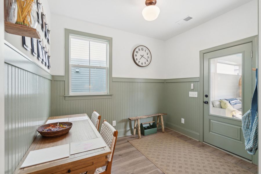 Furnished interior view inside a new home in , Summerville (Image 4).
