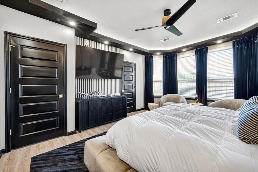 Furnished interior view inside a new home in Anderson Lakes, Houston (Image 4). Furnished interior view inside a new home in Anderson Lakes, Houston (Image 4).