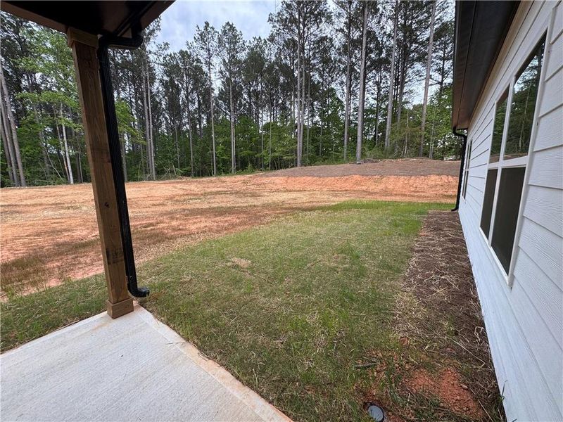 Exterior details and patio area of a home in , Toccoa (Image 3).