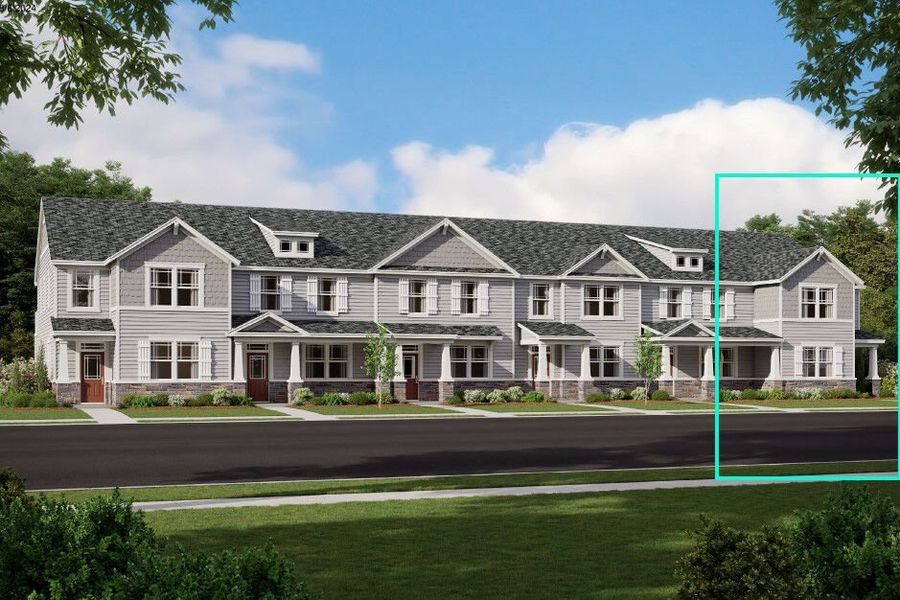 Oliver Craftsman Elevation rendering