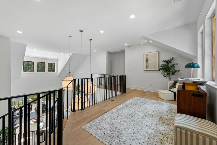 Furnished interior view inside a new home in , Ellijay (Image 18).