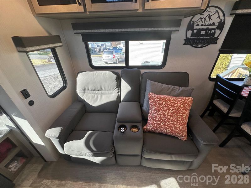 Furnished interior view inside a new home in , New London (Image 8).