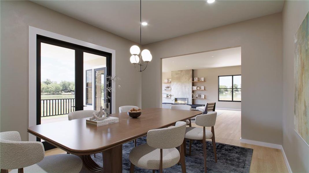 Furnished interior view inside a new home in , Weatherford (Image 5). Furnished interior view inside a new home in , Weatherford (Image 5).