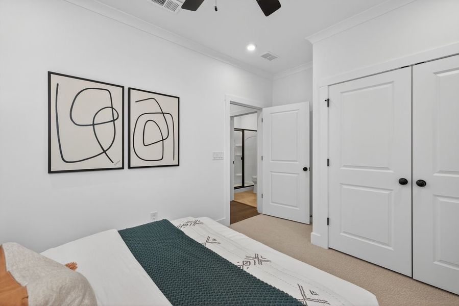 Representative furnished interior of a home built from the Stellar by Pulte Homes in Watermist at Mirror Lake, Villa Rica (Image 37). Representative furnished interior of a home built from the Stellar by Pulte Homes in Watermist at Mirror Lake, Villa Rica (Image 37).