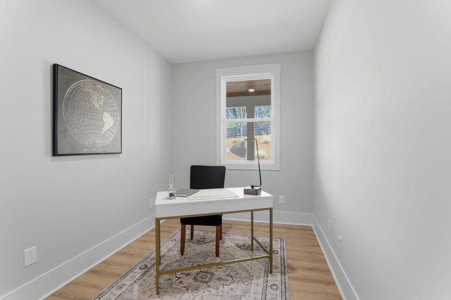 Furnished interior view inside a new home in , Senoia (Image 69).