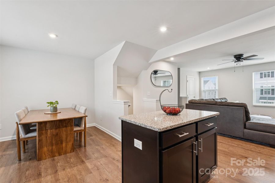 Furnished interior view inside a new home in , Charlotte (Image 35).