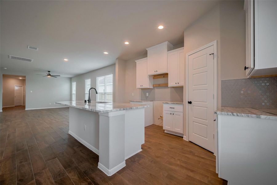 Furnished interior view inside a new home in Woodland Lakes, Huffman (Image 6).