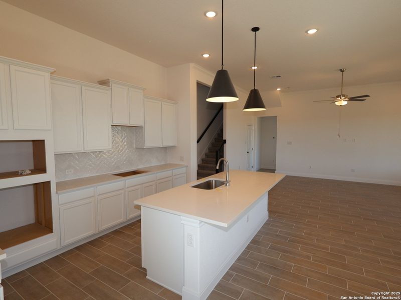 Furnished interior view inside a new home in Everly Estates, San Antonio (Image 3).
