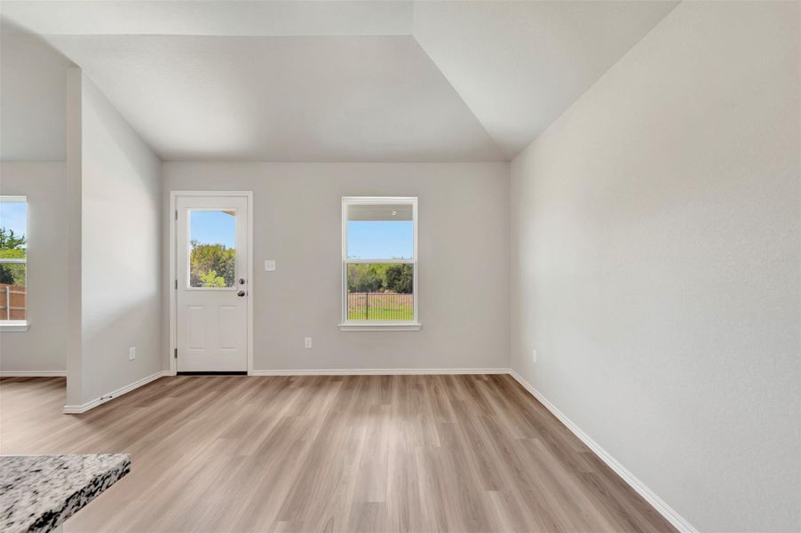 Spacious, unfurnished interior of a new home in Carillon, Manor (Image 15).