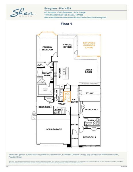 Image 2 of a home in Evergreen 55'.