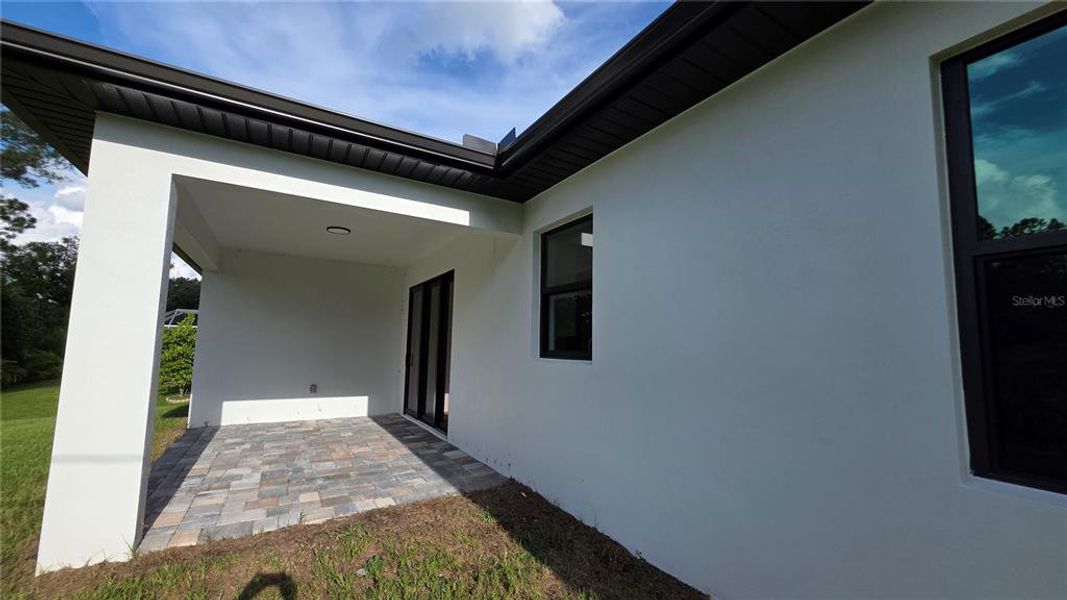 Exterior details and patio area of a home in , North Port (Image 3). Exterior details and patio area of a home in , North Port (Image 3).