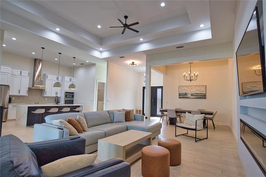 Furnished interior view inside a new home in , Placida (Image 6).