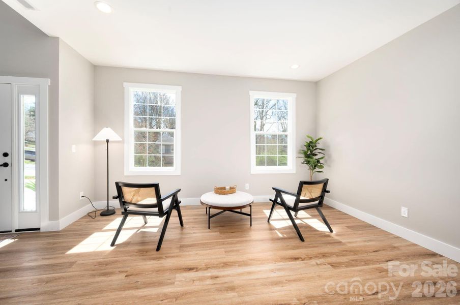 Second Living/Sitting Area with Beautiful Natural Light